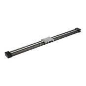 Linear Actuator Assembly: W1080 twin rail, 1000mm travel, toothed belt ...