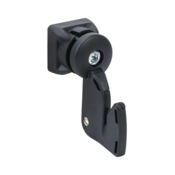 Packing tape dispenser, bag cutter, cloth clip, and broom holder