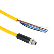 Micro (M12) L-coded Quick-Disconnect Power Cables