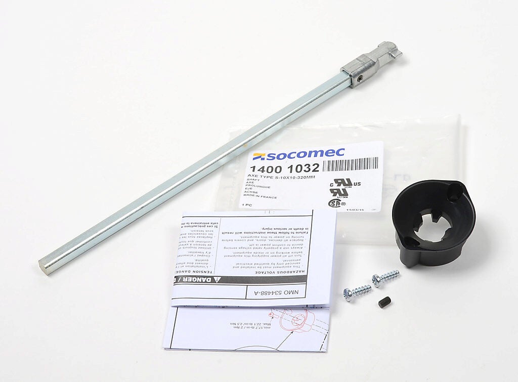 14001040 Shaft: 320mm length, 10 x 10mm, for S1 and S2 type handles (PN ...