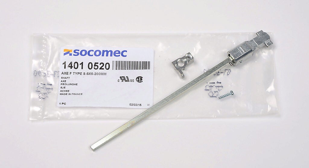 14001040 Shaft: 200mm length, 5 x 5mm, for S1 type handles (PN# 14010520 ...