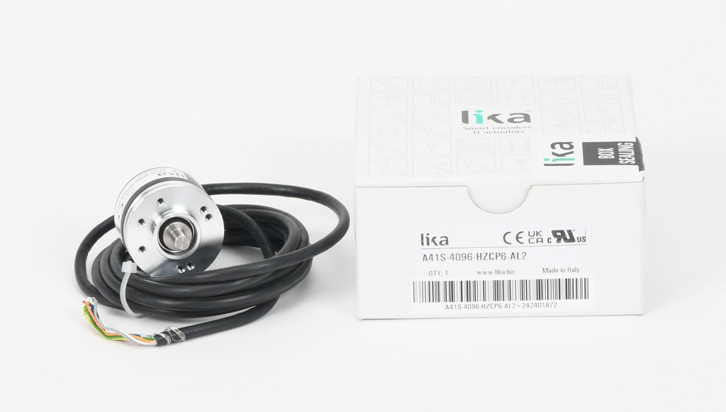 Encoder A41369 Incremental (quadrature) Rotary Encoder: 4096 ppr (PN# A41S-4096-HZCP6 ...