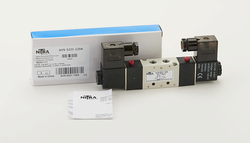 Details about   NITRA AVS-5313-120A 20-115PSI 120VAC NSMP 