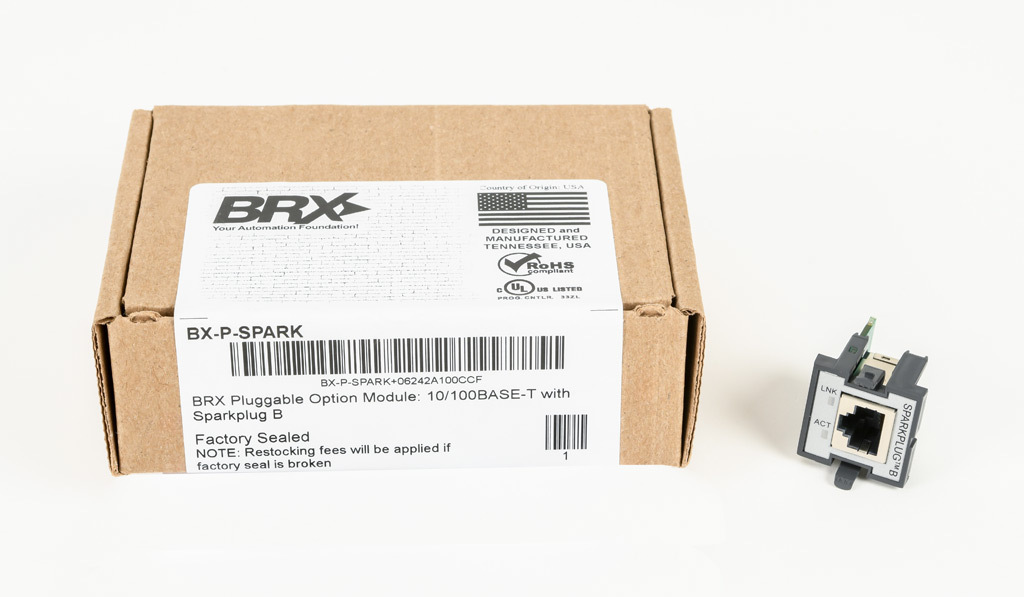 Communication POM Module: for all BRX MPUs (PN# BX-P-SPARK ...