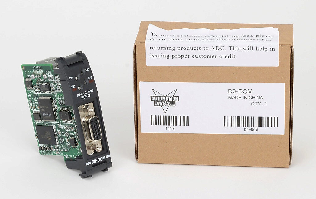 Dcm Controller Communication Module: for DL05 and DL06 PLCs (PN# D0-DCM ...