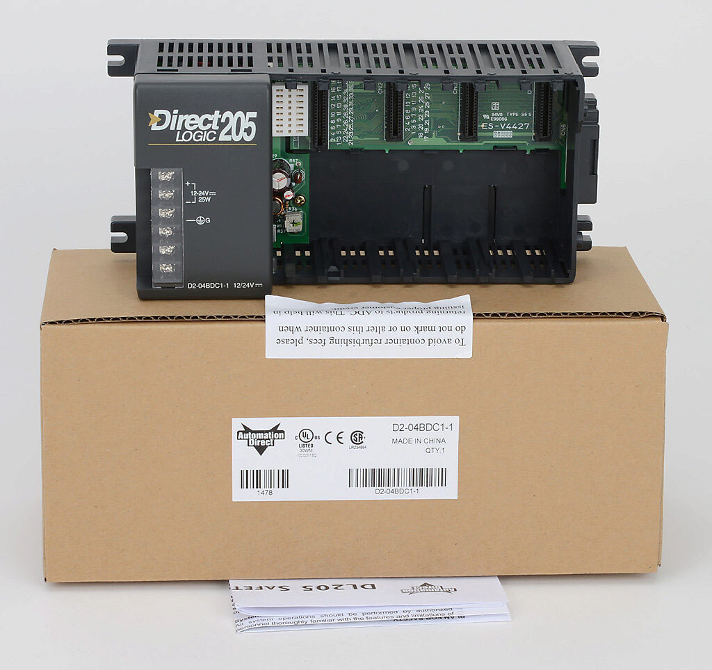 D204BDC1 USED TESTED CLEANED AUTOMATION DIRECT D2-04BDC-1 