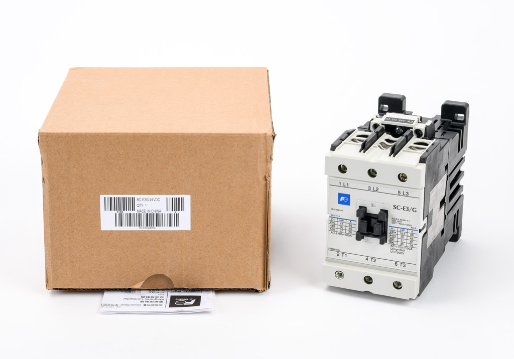 Fuji Electric Sc-e3/g Magnetic Contactor 24vdc for sale online 