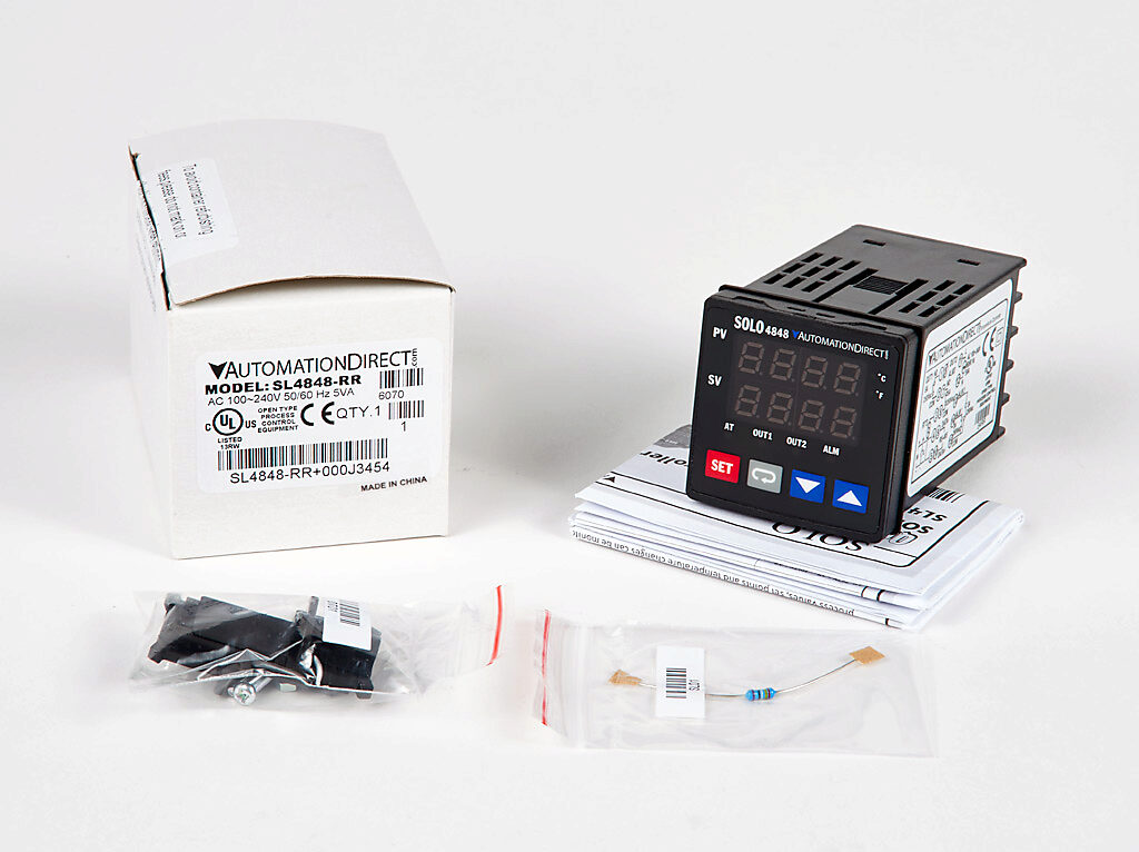 Standard Temperature Controller: current, voltage, RTD or 