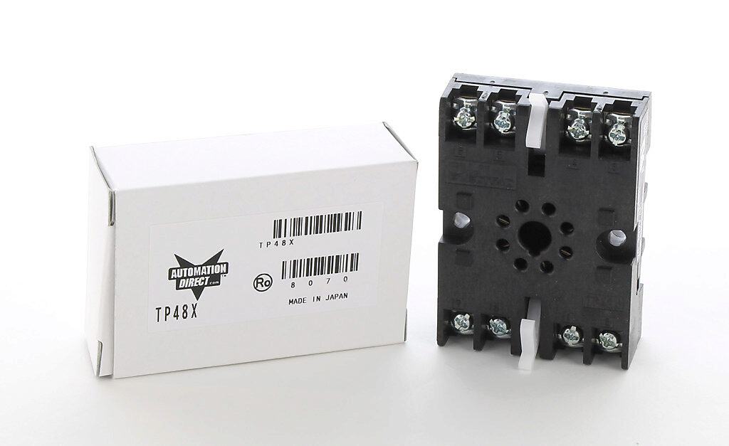 Timer Socket: for MS4SA and MS4SC series timers (PN# TP48X ...