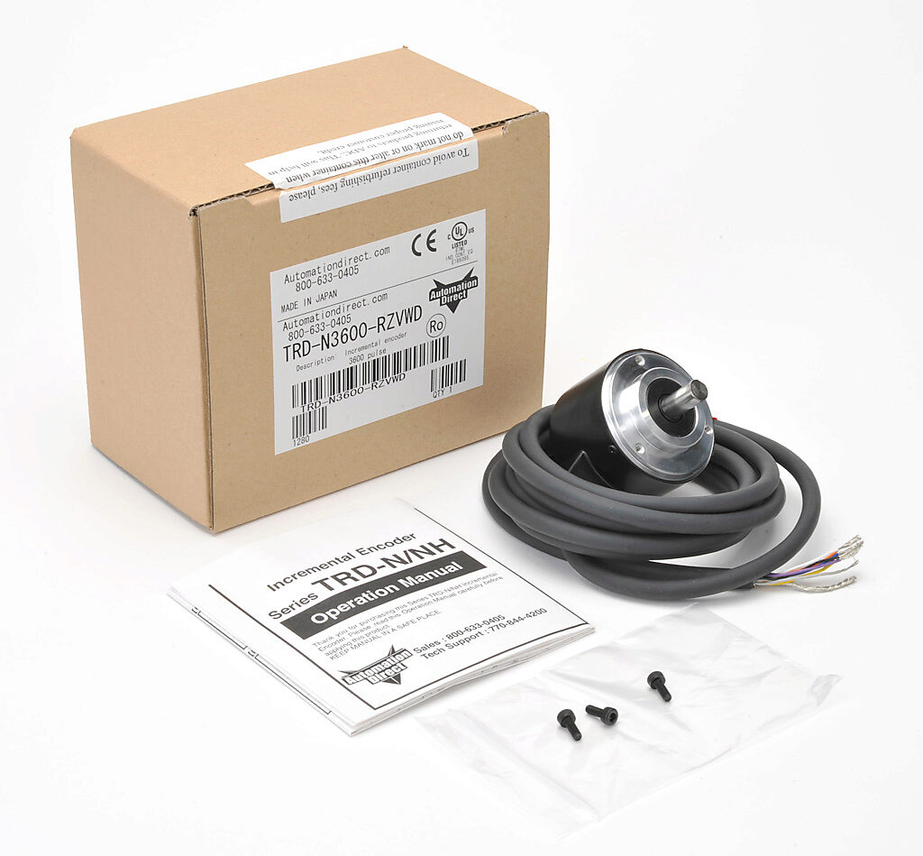 Encoder Incrementale AutomationDirect TRD-S360BD 360 Impulsi, Nuovo Mai Usato