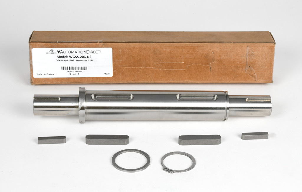 IronHorse Gearbox Double Output Shaft for WGSS206 series gearboxes