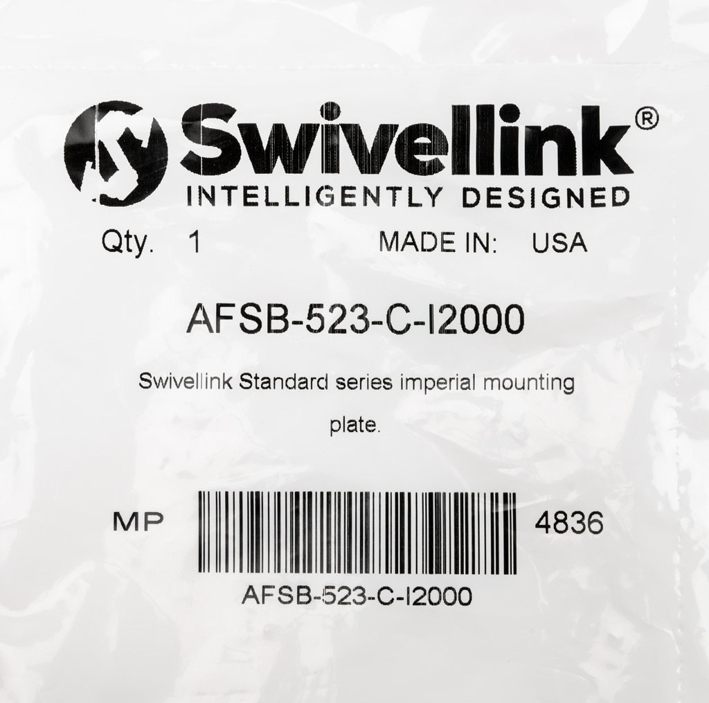 Swivellink Mounting Plate: Imperial (PN# AFSB-523-C-I2000 ...