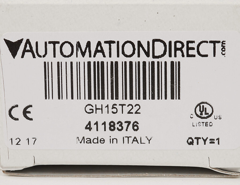 Automation Direct Auxiliary Contact GH15T22 Gh-15t22 for sale online 