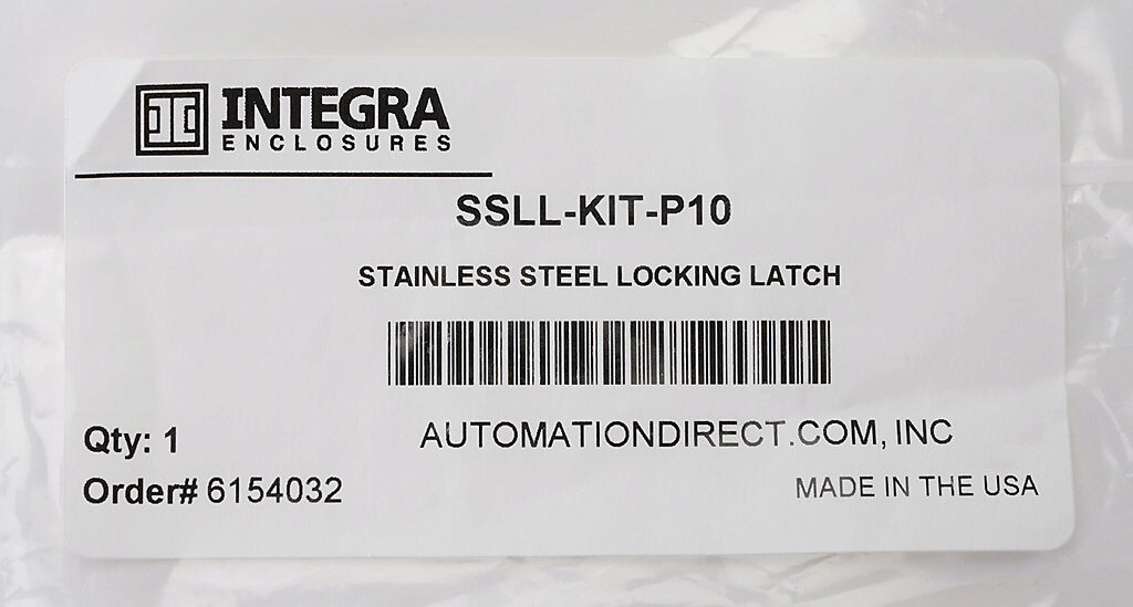 Stainless Steel Integra SSLL-KIT Locking Latch Kit 