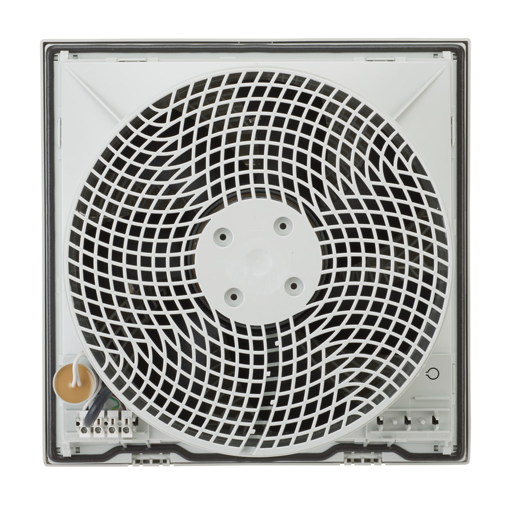 Enclosure Fan Assembly: exhaust, 595 CFM, 230 VAC operating 