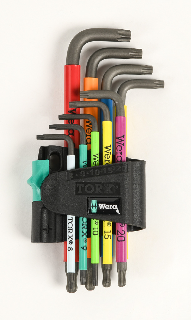 Wera Torx Key Set: 9 pieces (PN# 05073599001) | AutomationDirect