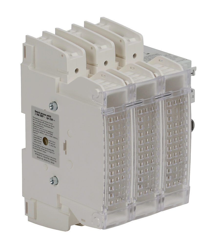 Fusible Disconnect Switch: 3-pole, 100A (PN# 38613010)