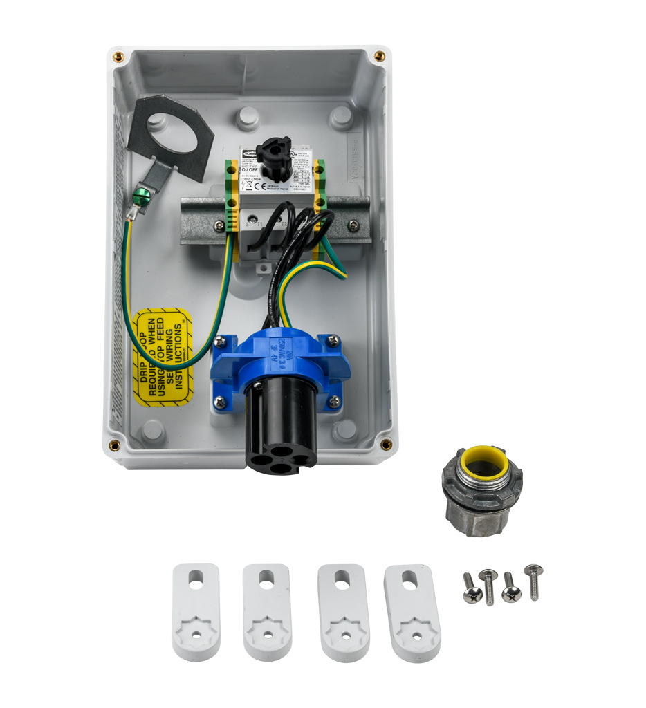 Pin and Sleeve Mechanical Interlock 3pole, UL 508 rated, 20A (PN