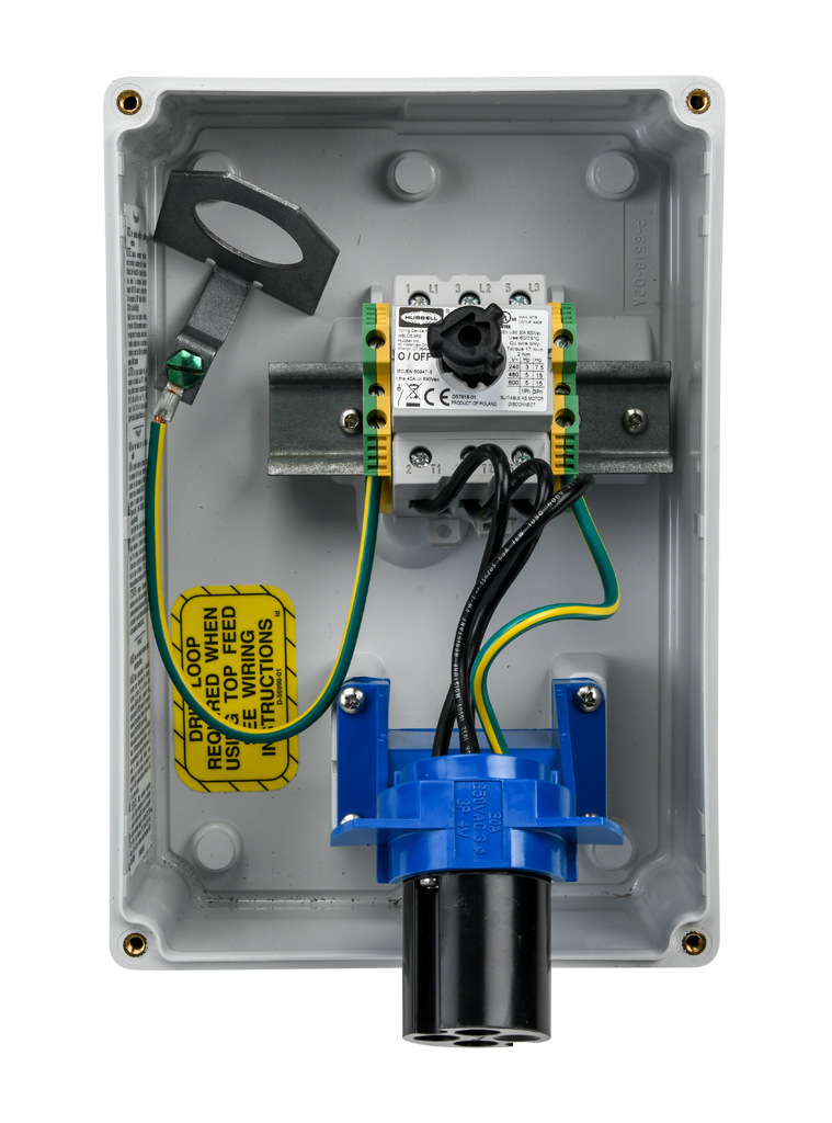 Pin and Sleeve Mechanical Interlock 3pole, UL 508 rated, 20A (PN