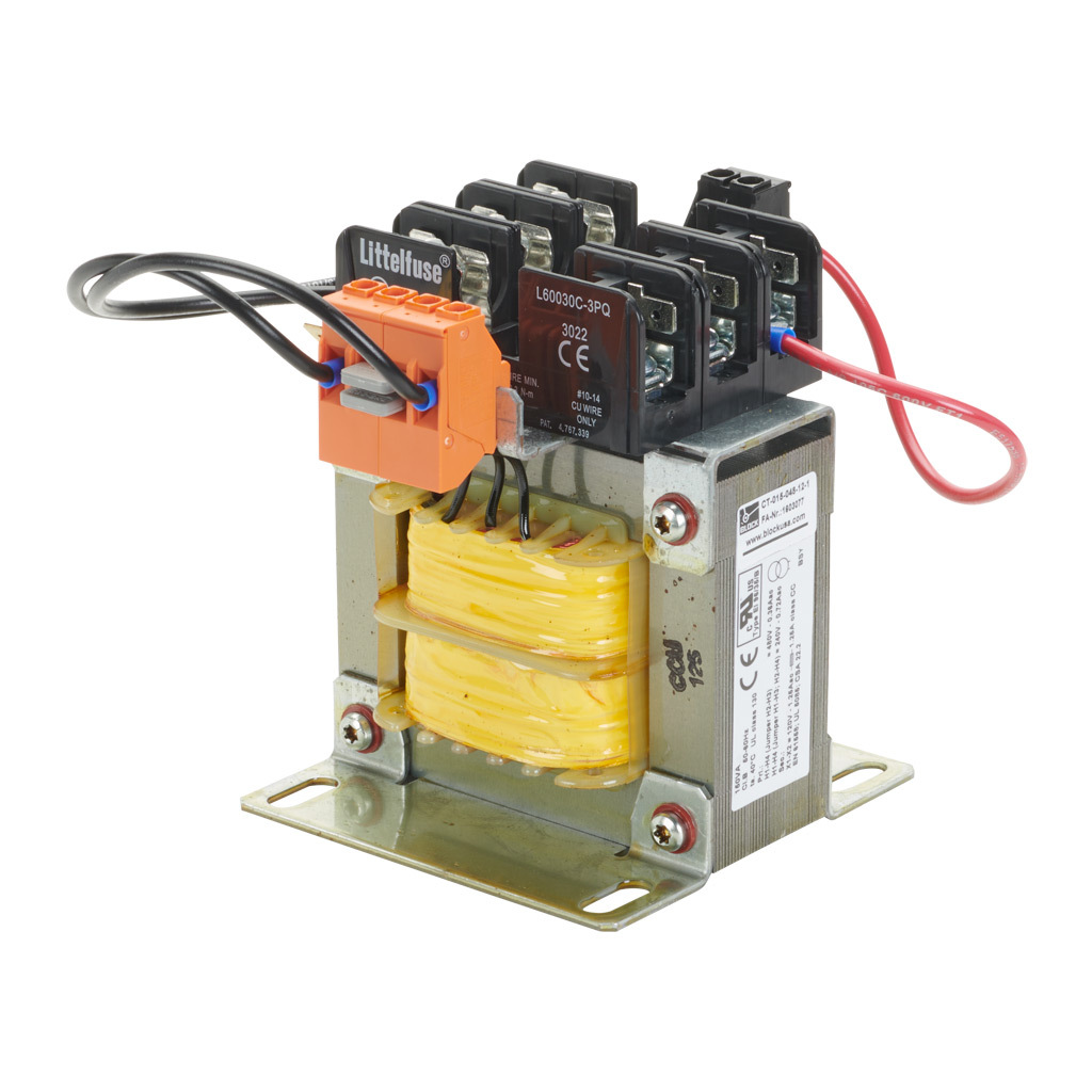Control Transformer: open core, 150 VA (PN# CT-015-048-12-1 ...