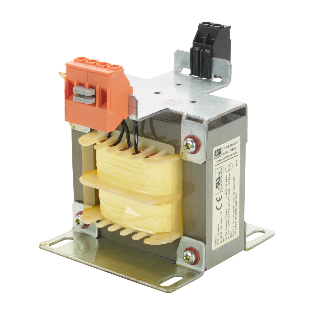 Control Transformer: open core, 150 VA (PN# CT-015-048-24-0 ...