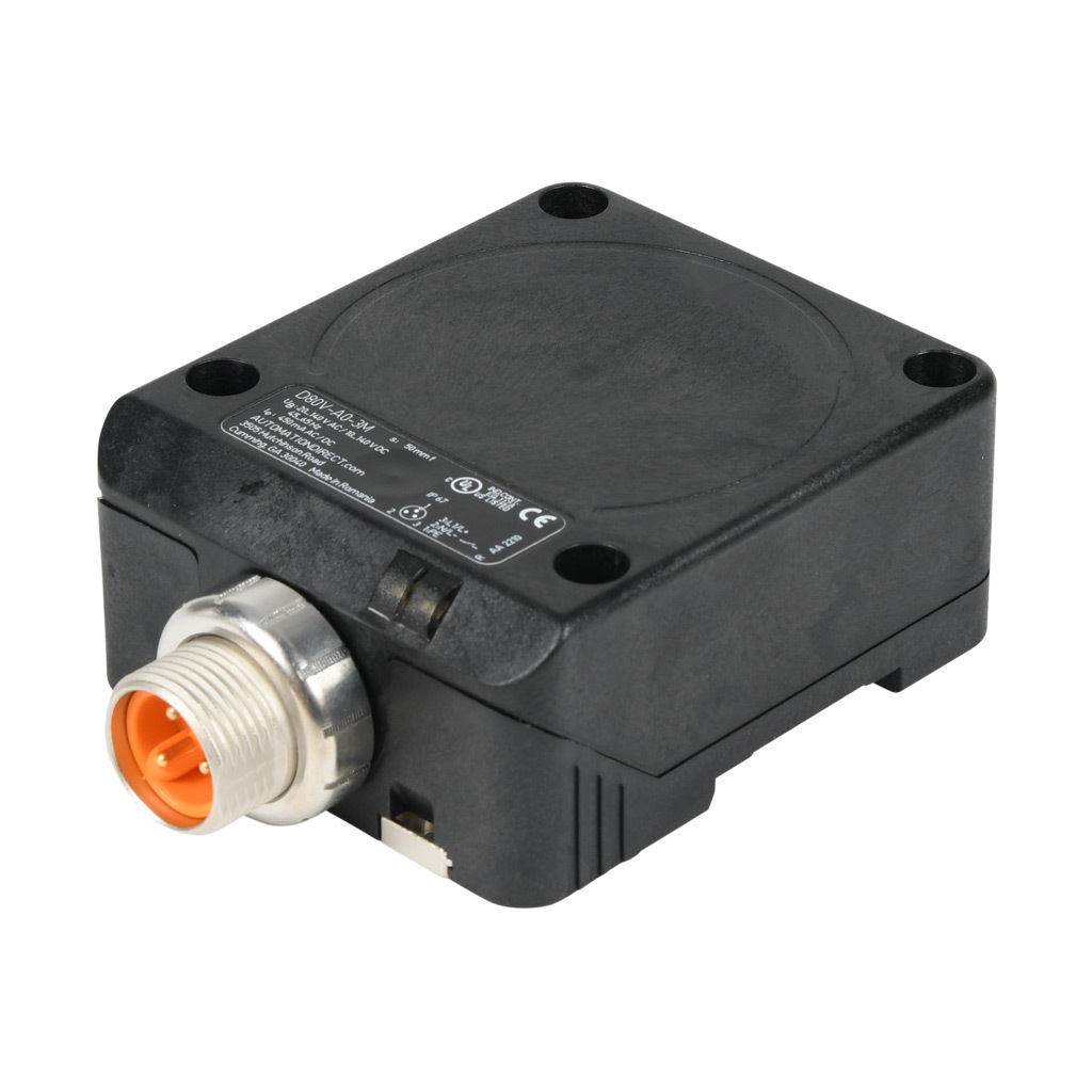 Inductive Proximity Sensor 80 x 40 x 92mm body, 50mm range (PN D80V