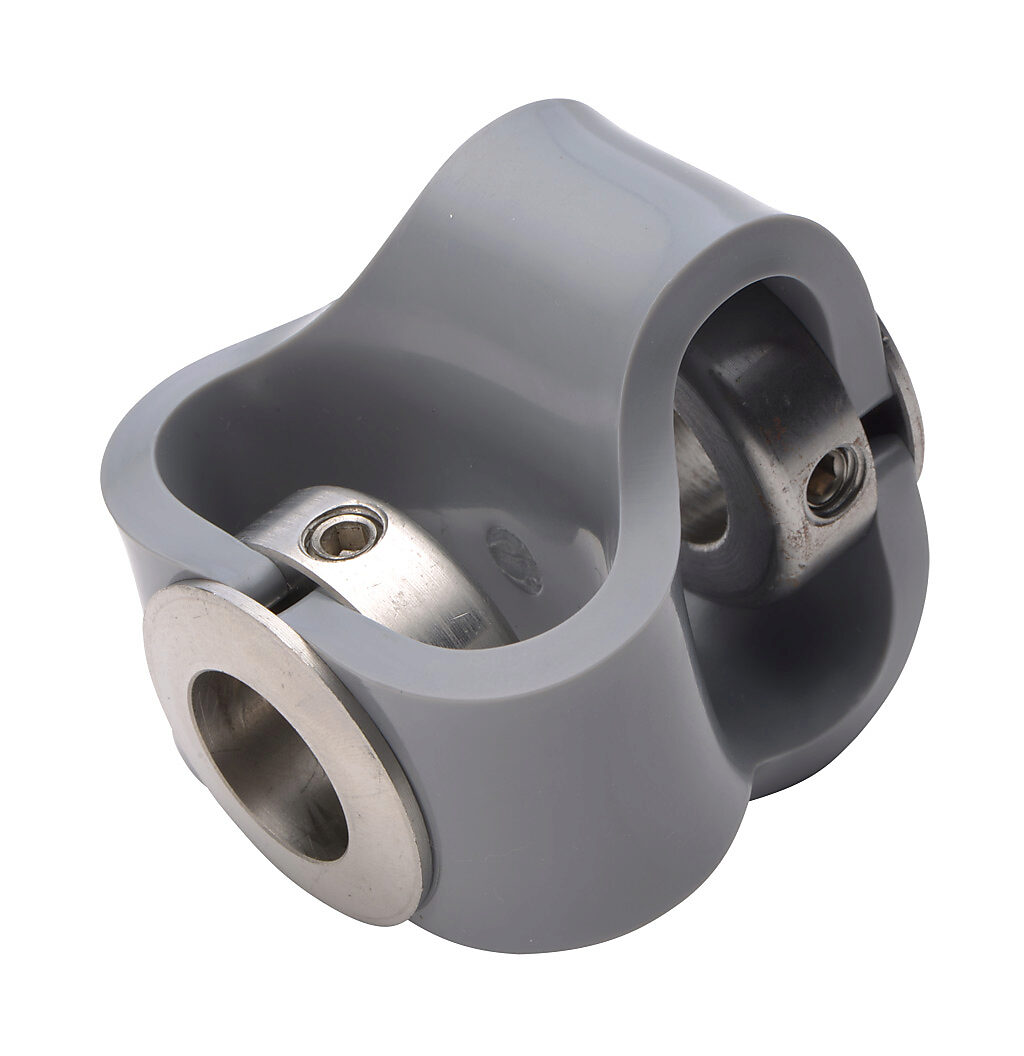 Drive Coupling: double loop, stainless steel, 16mm bore (PN# DC-DLSS40