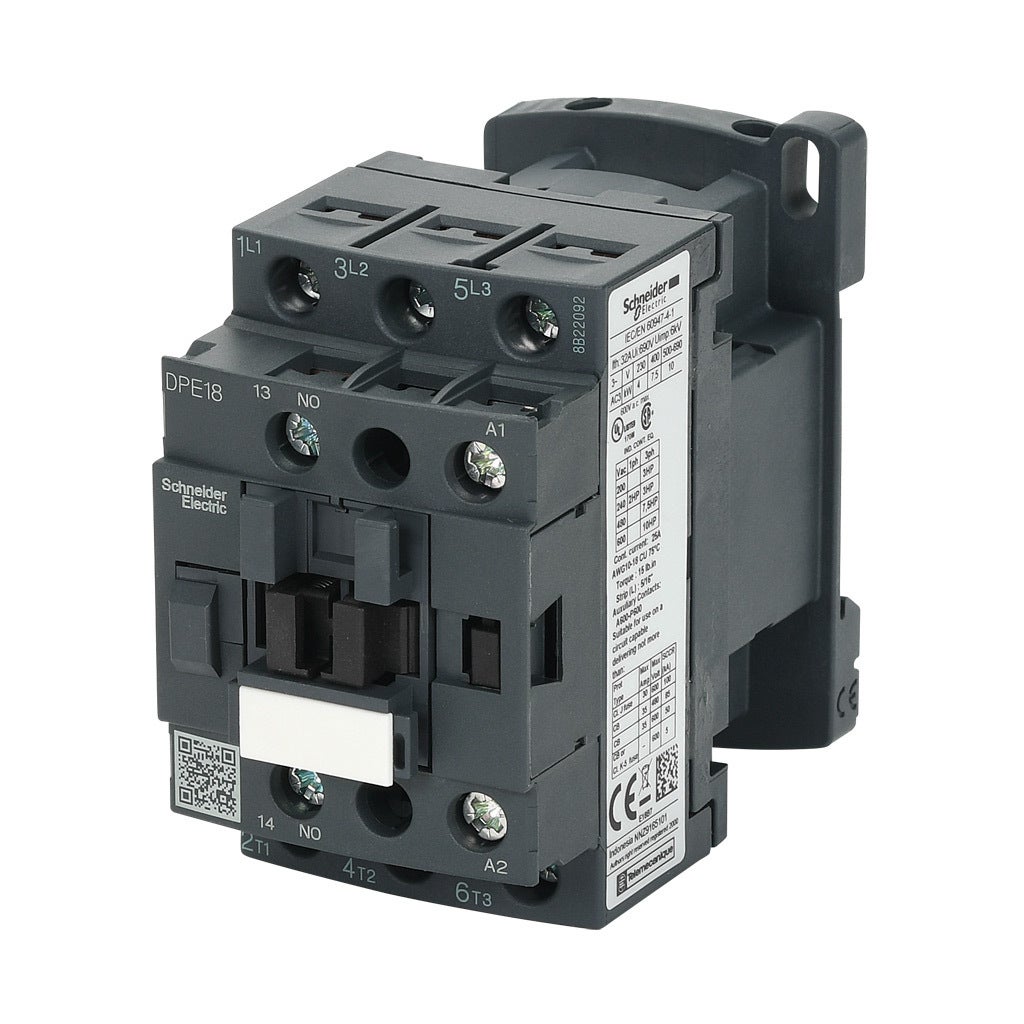 Contacteur Inverseur INV 18A 24V CA 50/60Hz - Bornes à Ressort, Pour Circuits De Contrôle - 6
