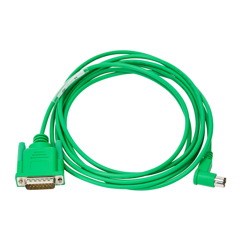 Communication Cable: 15-pin male D-sub to 8-pin male mini DIN, 3m/9.8ft ...