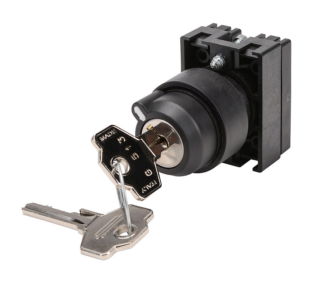 two-position Flush-mounted Jolly Motor key selector with 2 keys