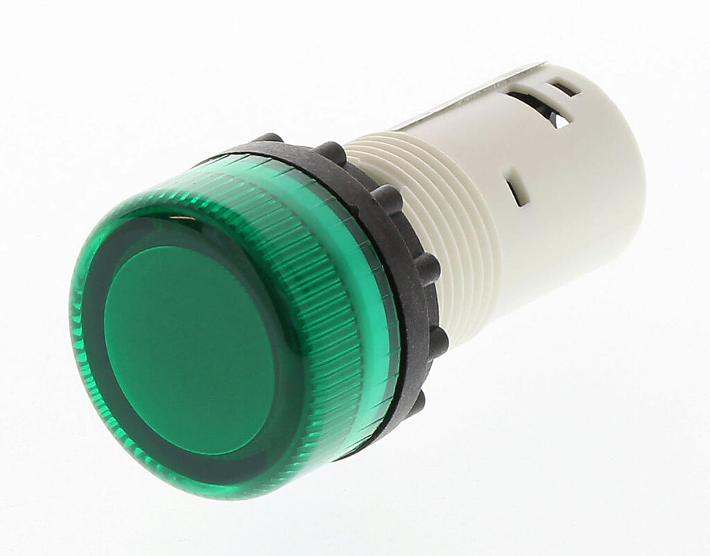 Indicating Light: 22mm, IP65, green (PN# ECX1052-120