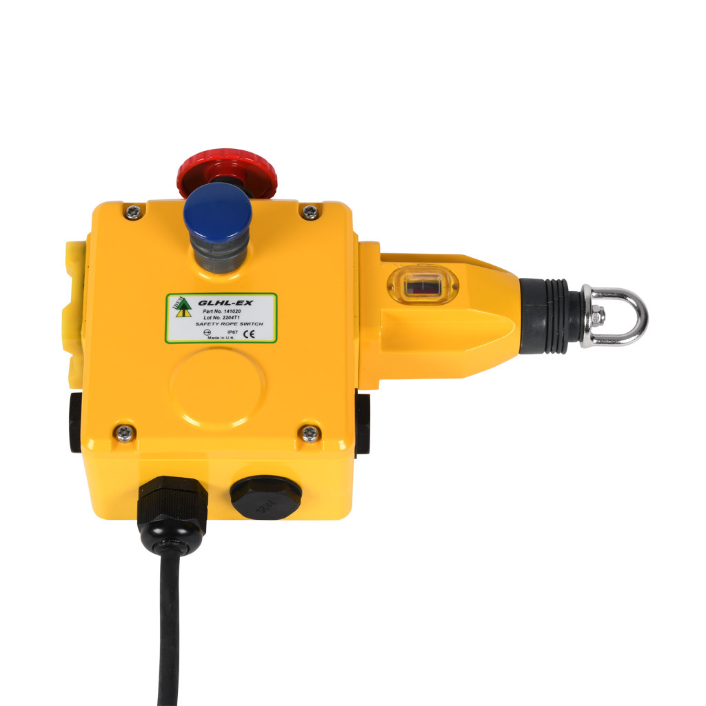 Safety Switch: cable-pull interlock, 125m (PN# GLHL-EX-141020