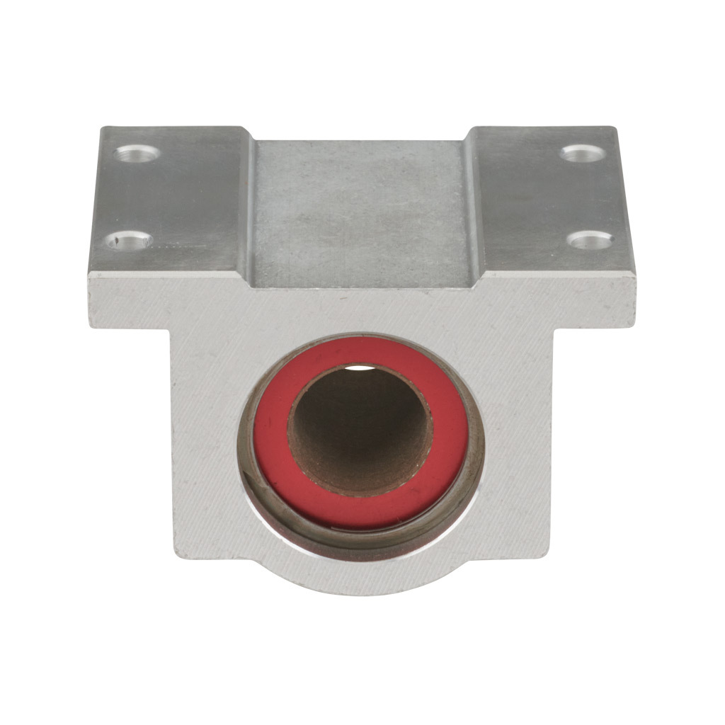 Single Pillow Block plain bearing, 5/8in inside diameter, for 5/8in