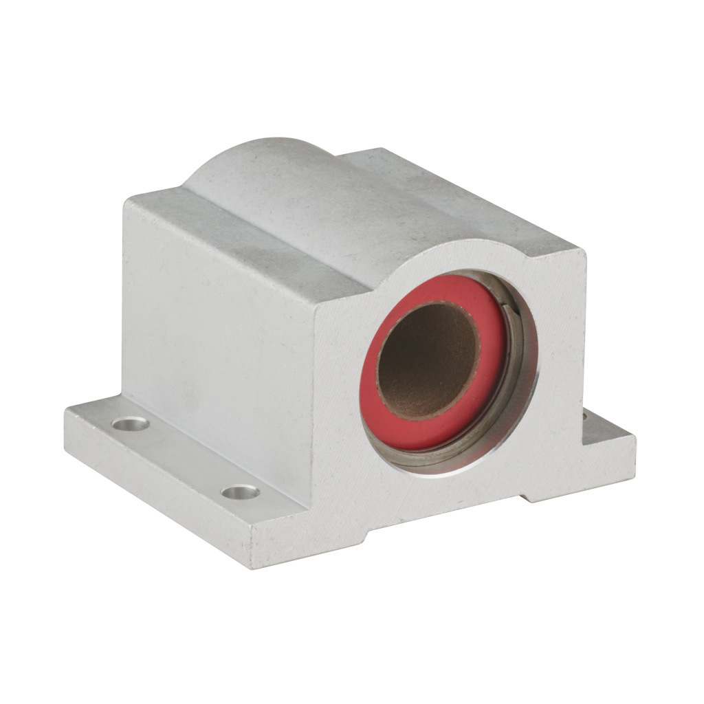 Single Pillow Block plain bearing, 5/8in inside diameter, for 5/8in