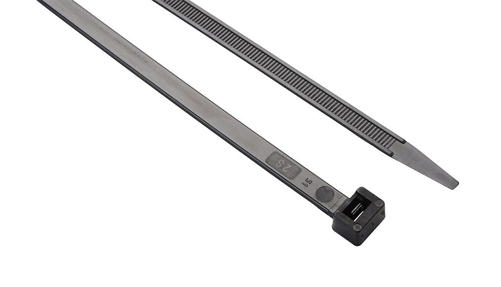 Cable Tie: 100/pk, 14.17in length, black, nylon (PN# SEL.UVV2.434
