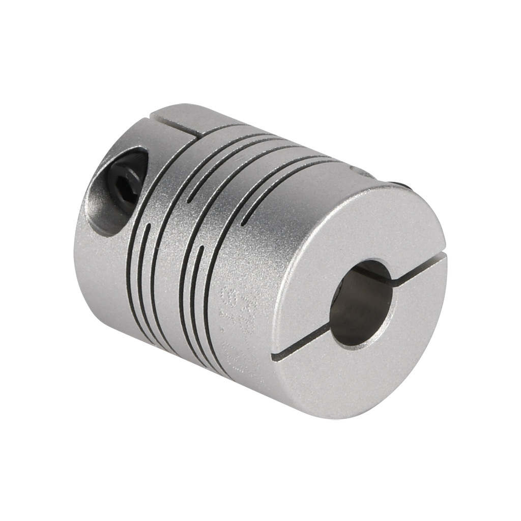 Drive Coupling: Servo-beam, 7075-T6 Aluminum Alloy, 8 X 10mm Bore (PN ...