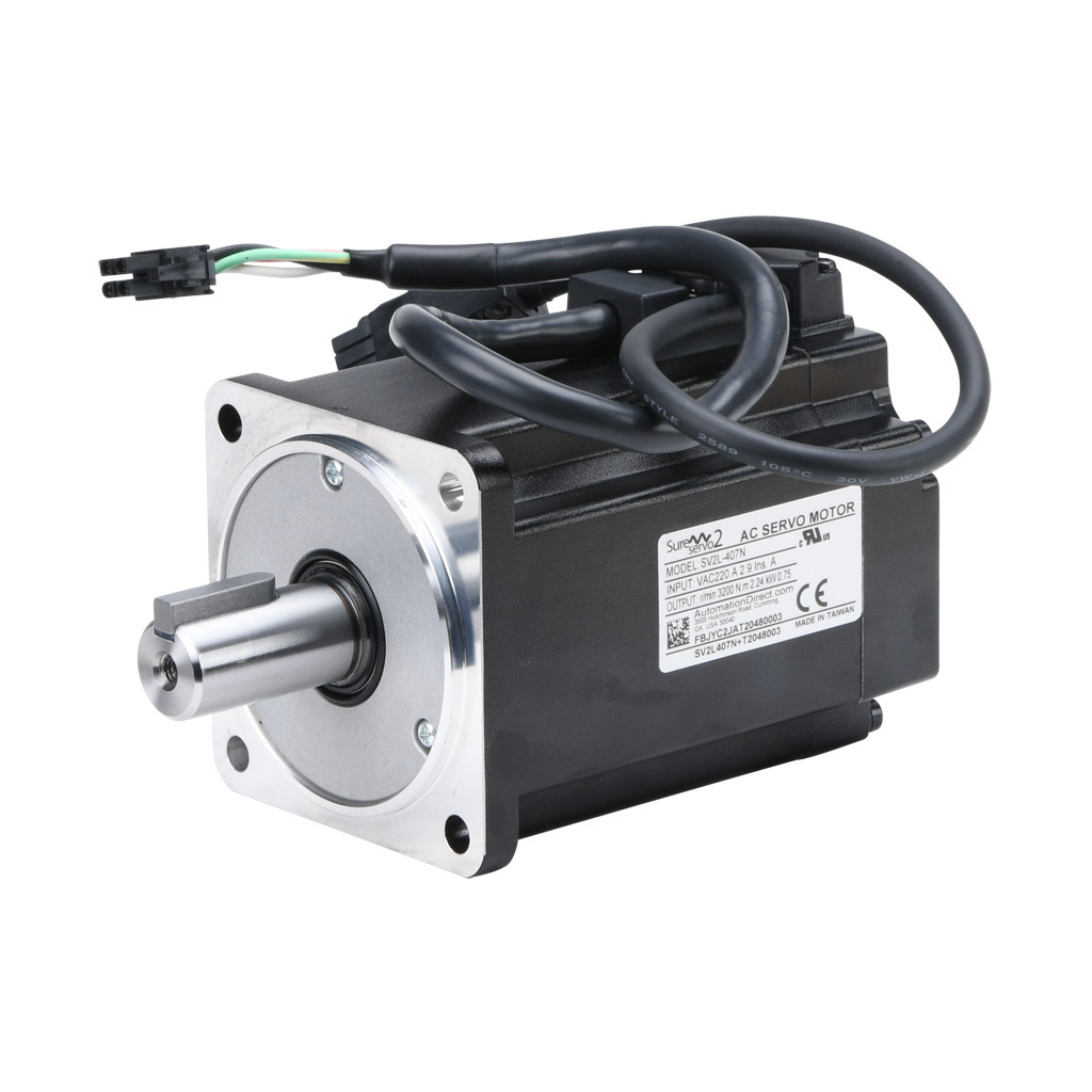 AC Brushless Servo Motor: low inertia, 750W (PN# SV2L-407N