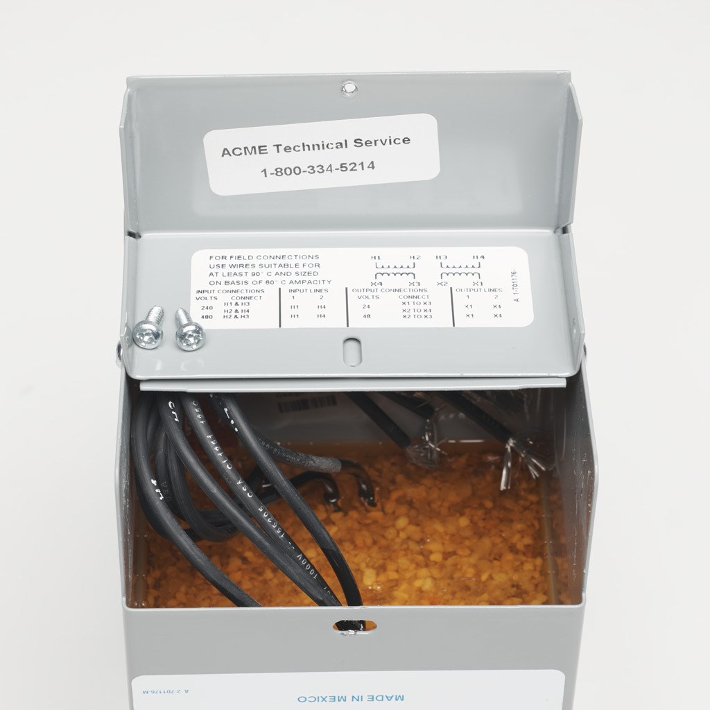 Buck-boost Transformer: encapsulated core, 250 VA (PN