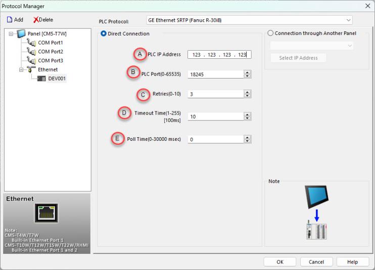 Fanuc CMore Protocol