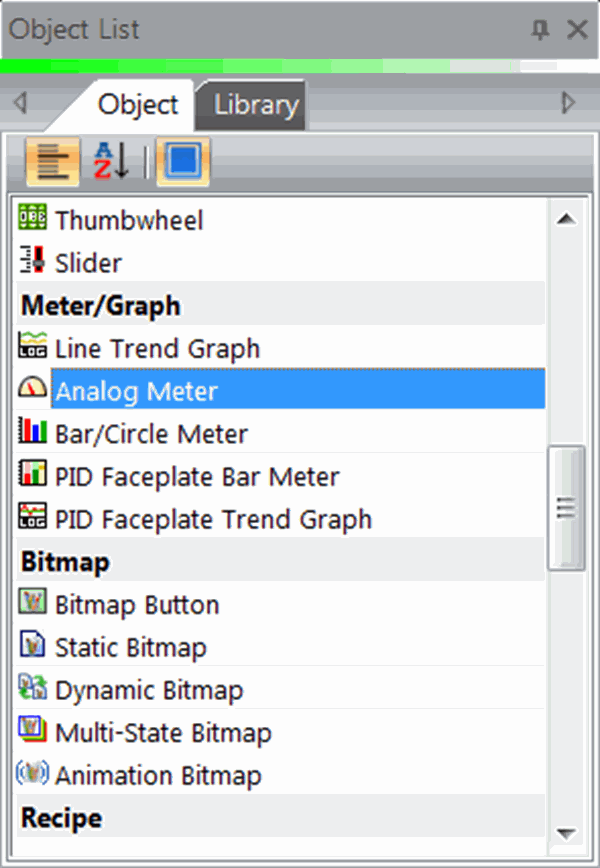 Meter Object Analog Meter Object