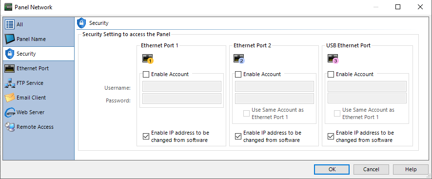 Panel Network — Security
