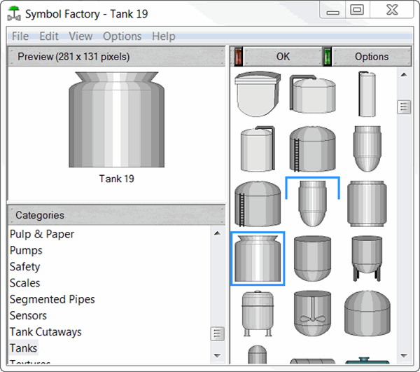 Change the Image Characteristics in Symbol Factory