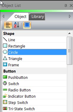 Crcle Object Circle Object — General Tab