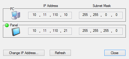 Ethernet Connection Setup — PC to C-more Panel