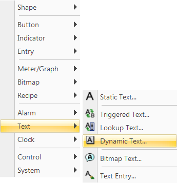 Dynamic Text Object