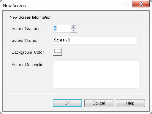 Add, Delete, Copy, and Paste Screens