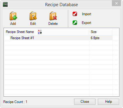 Recipe Database