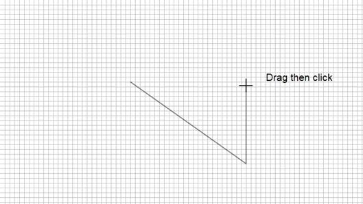 A graph paper with a line drawn on it .