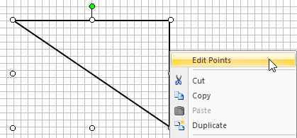 A screen shot of a graph .