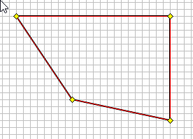 A graph with a line and a dotted line .